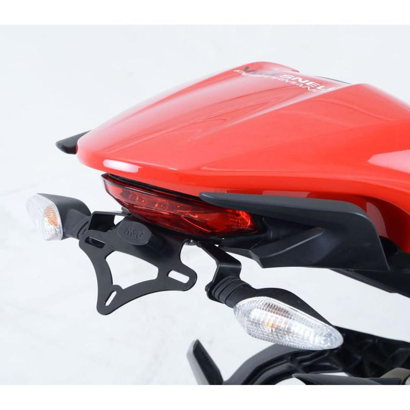 Load image into Gallery viewer, R&amp;G Racing Black Tail Tidy License Plate Holder LP0166BK
