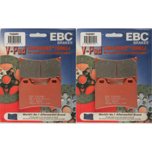 EBC Brake Pad Front Kit FA244V for Ducati 750 ie Super Sport 2000-2002