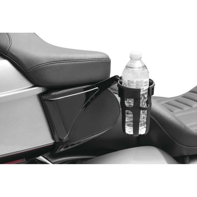 Load image into Gallery viewer, Kuryakyn Black Passenger Reflex Drink Holder 6487
