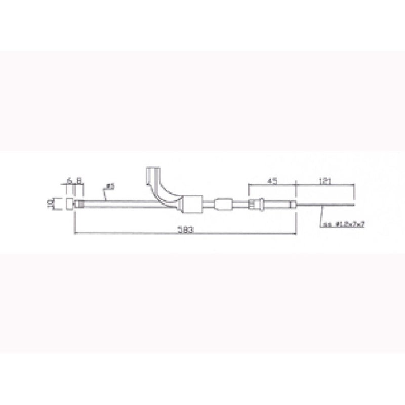 Load image into Gallery viewer, SPI 05-138-90 Throttle Cable Ski Doo
