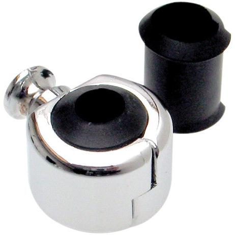 Motion Pro Chrome Single Cable Holder For 15/64, 9/32, 5/16, & 11/32 11-0049