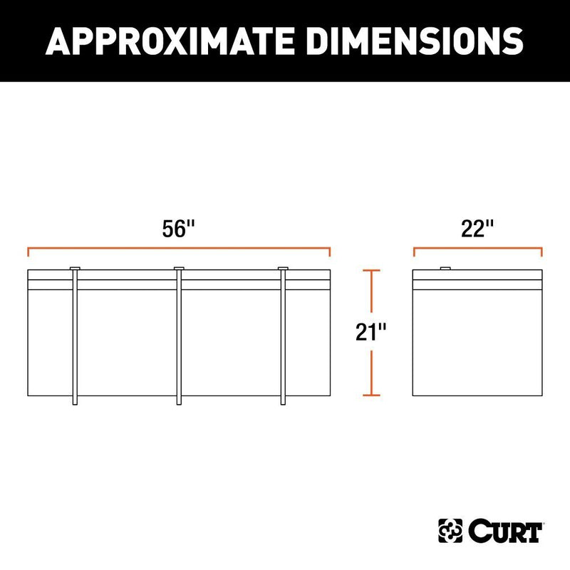 Load image into Gallery viewer, Weather-Resistant Vinyl Cargo Bag, 56&quot; x 22&quot; x 21&quot;
