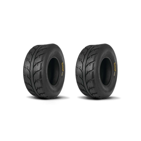 Kenda Set Of Two K547 Speed Racer Rear Bias Tires (6 Ply) [25x10-12]