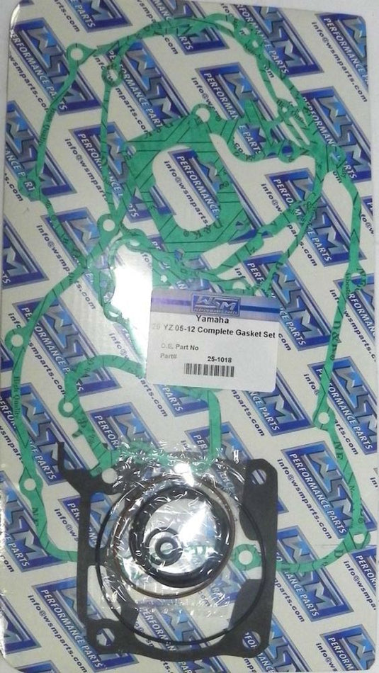 WSM Complete Gasket Kit For Yamaha 125 YZ 05-20 25-1018