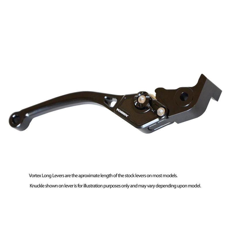 Load image into Gallery viewer, Vortex Black V3 2.0 Long Brake Lever - LVB193
