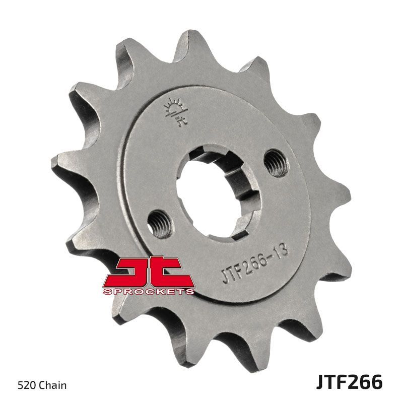 Load image into Gallery viewer, JT Sprockets Front Steel Countershaft Sprocket 13 Tooth 13T 520 Chain JTF266.13
