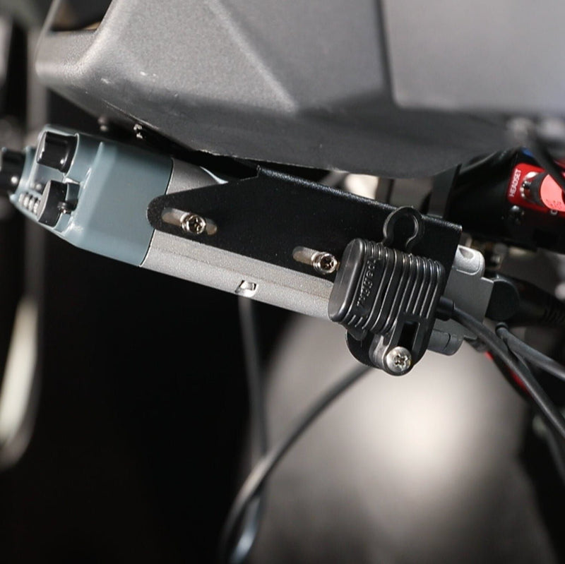 Load image into Gallery viewer, Rugged Radios Polaris RZR XP - Radio and Remote Head Intercom Mount IK-RM-XP
