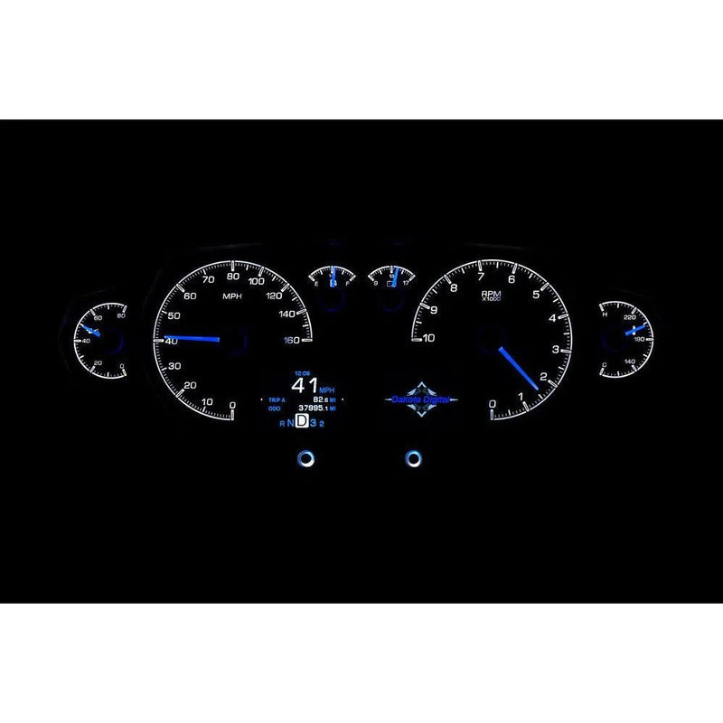 Load image into Gallery viewer, Dakota Digital Race inspired HDX Analog Universal Gauge kit HDX-2200
