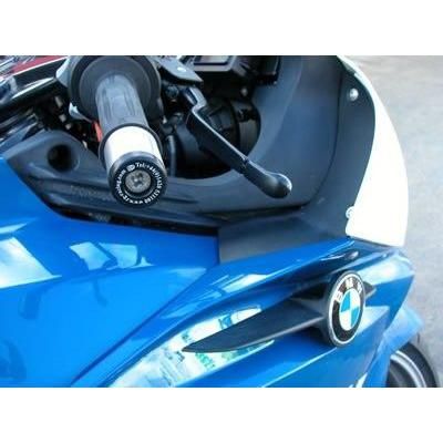 Load image into Gallery viewer, R&amp;G Racing Black Bar End Sliders BE0025BK
