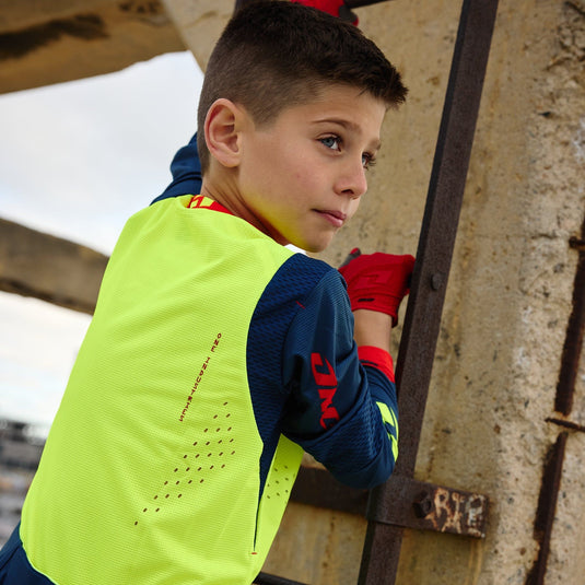 Motocross Jersey 242 One Industries X197 Neon Navy Motocross Jersey