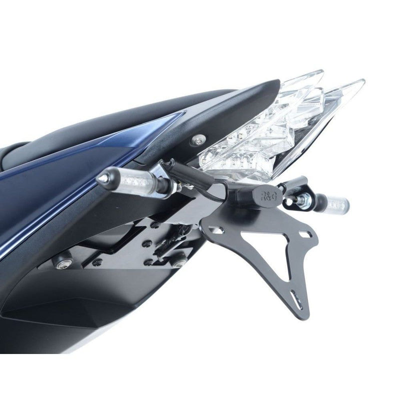 Load image into Gallery viewer, R&amp;G Racing Black Tail Tidy License Plate Holder For 2009-2014 BMW HP4 ABS
