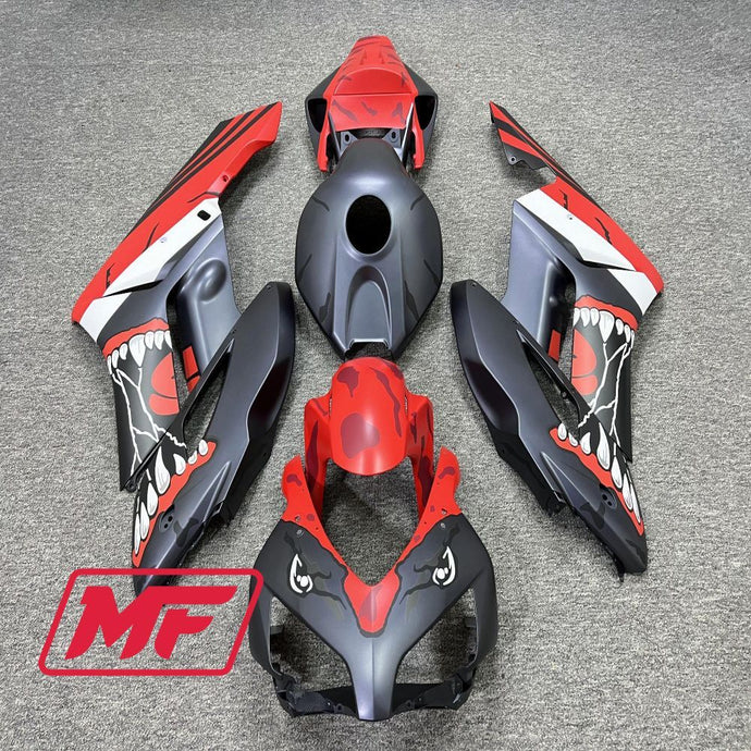 Monster Fairings Full Kit Honda CBR1000RR 04-05 Monster Red + Windshield + Gas Tank Cover