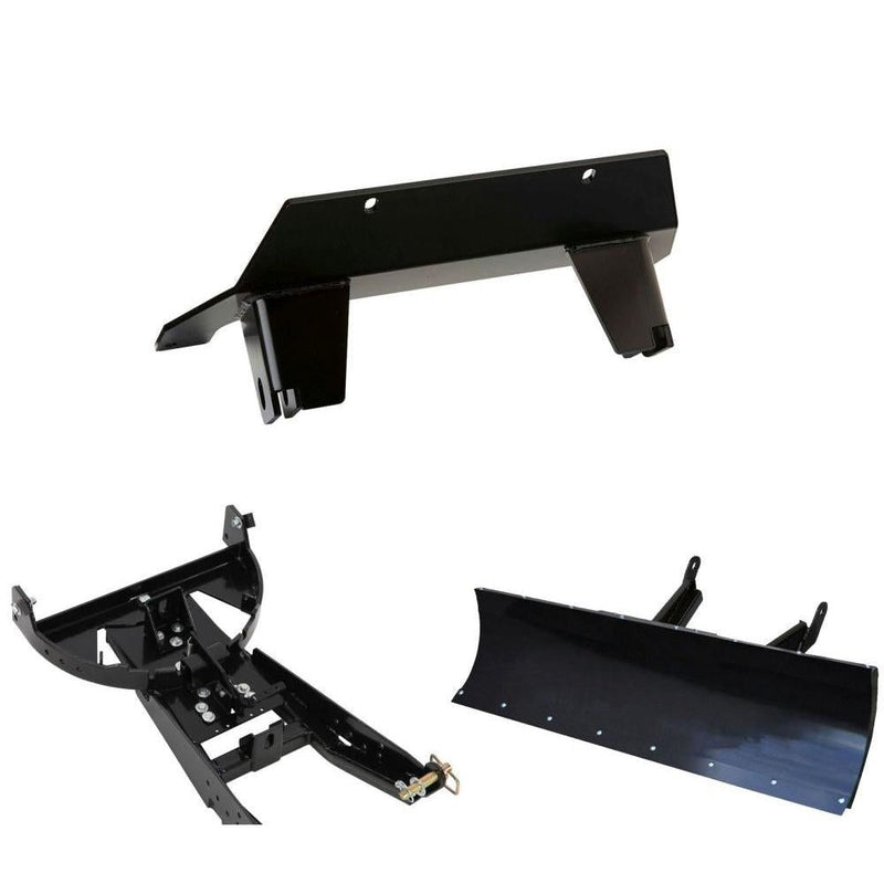 Load image into Gallery viewer, Denali Black UTV Snow Plow Kit For John Deere Gator XUV 855D 2011-2019
