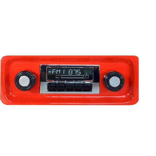 Custom Autosound 1967-72 GMC Truck Slidebar Car Stereo with Bluetooth