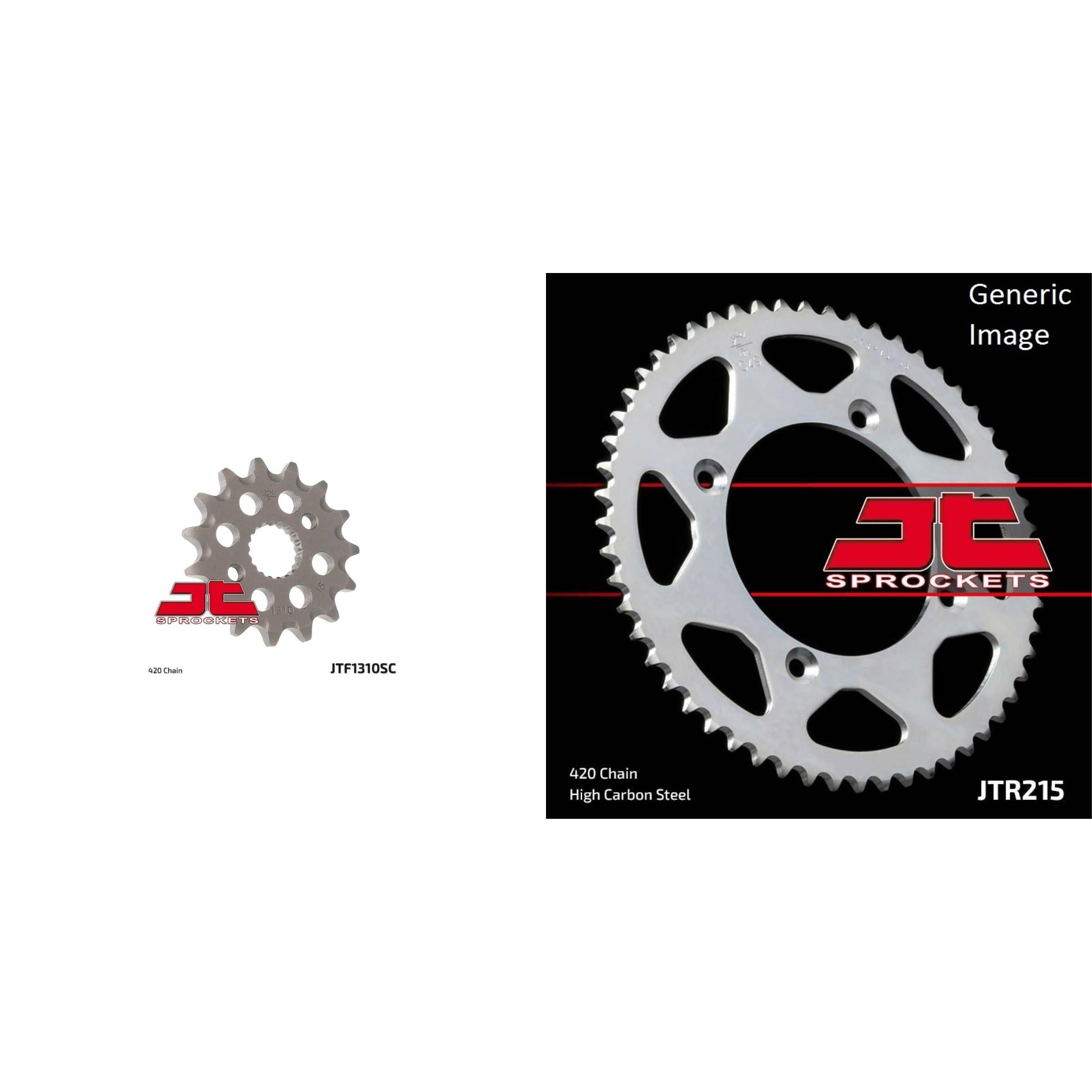 Front and Rear Steel Sprocket Kit for OffRoad HONDA CRF150RB 2007-2016