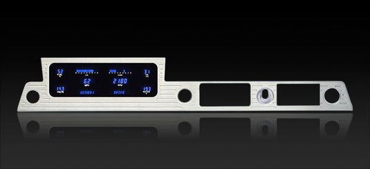 Dakota Digital 1984-1987 Buick Regal Series III Gauge Kit with Teal/Blue Display With Integrated Vac & Boost Gauge