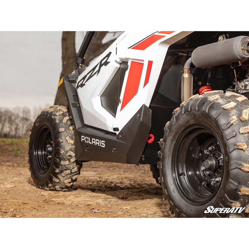 Load image into Gallery viewer, SuperATV Polaris RZR 200 Rear Inner Fender Guards MG-P-RZR200-01
