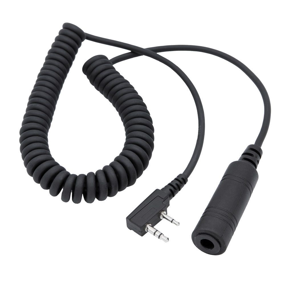 Rugged Radios OFFROAD Headset / Helmet Coil Cord Cable for Rugged Radios and Kenwood Radios CC-5R-OFF