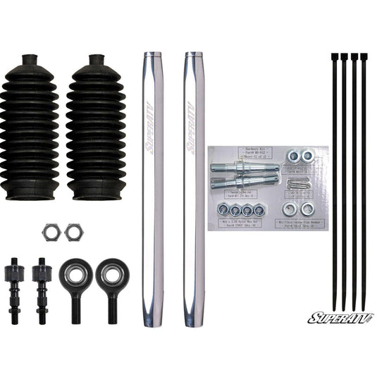 SuperATV Honda Talon 1000X Billet Aluminum Hex Tie Rod Kit TRRA-H-TALX-B