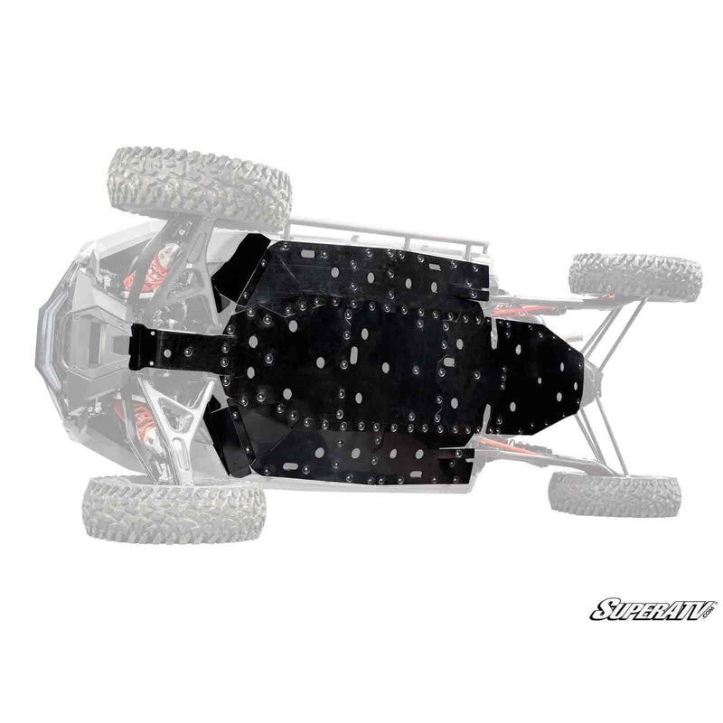 Load image into Gallery viewer, SuperATV Polaris RZR Turbo R 4 Full Skid Plate FSP-P-RZRTR4
