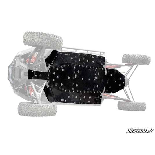 SuperATV Polaris RZR Turbo R 4 Full Skid Plate FSP-P-RZRTR4