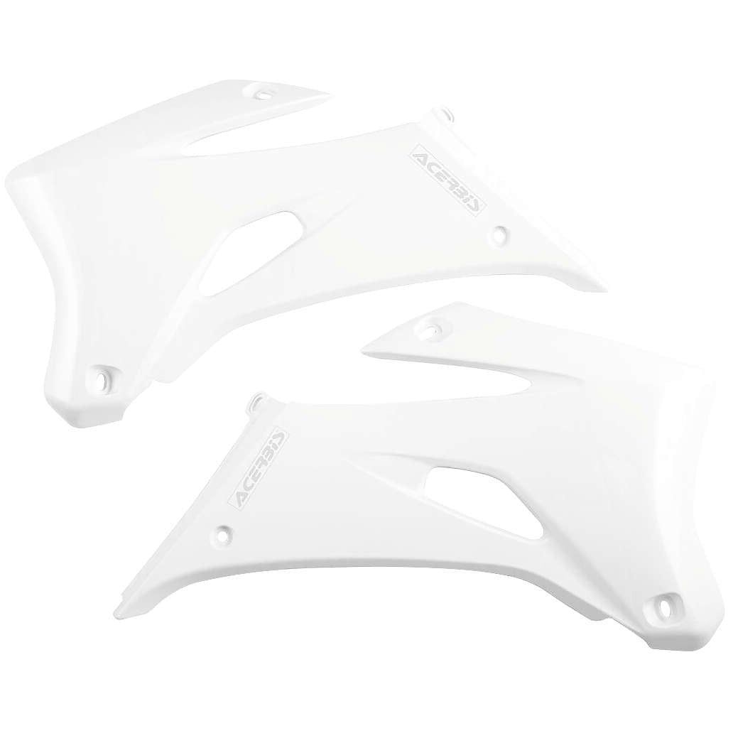 Acerbis White Radiator Shrouds for Yamaha - 2106860002