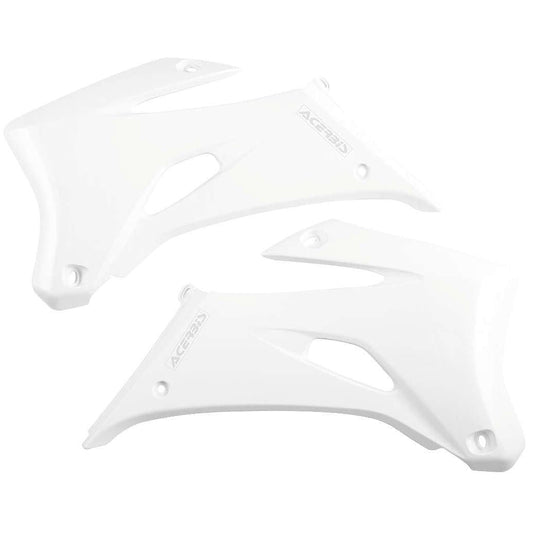 Acerbis White Radiator Shrouds for Yamaha - 2106860002