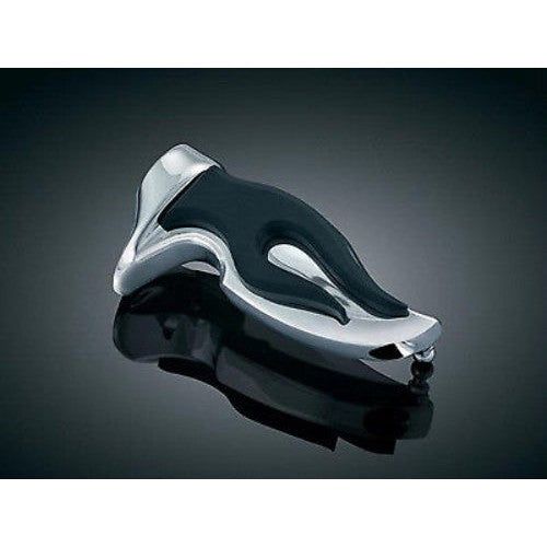 KURYAKYN CHRME FLAMIN FOOTPEGS W/OUT ADAPTERS FOR HARLEY OEM STOCK PEG MNTS 4417