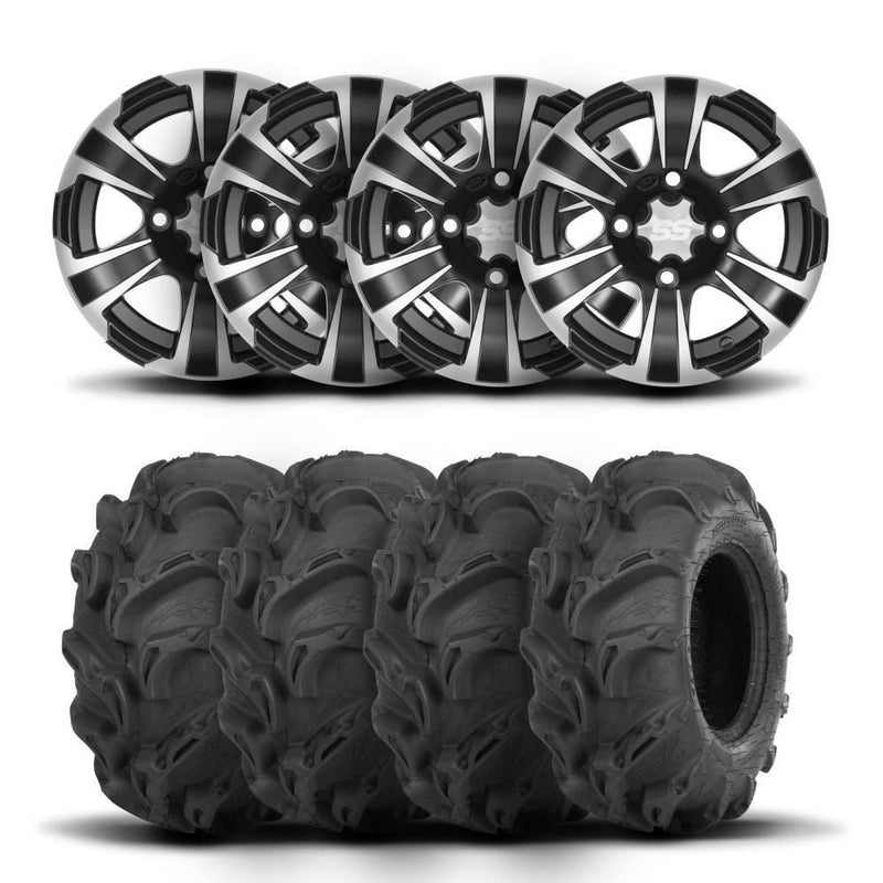 Load image into Gallery viewer, ITP SS312 12&quot; Wheels And Mega Mayhem Tires [28x11-12]
