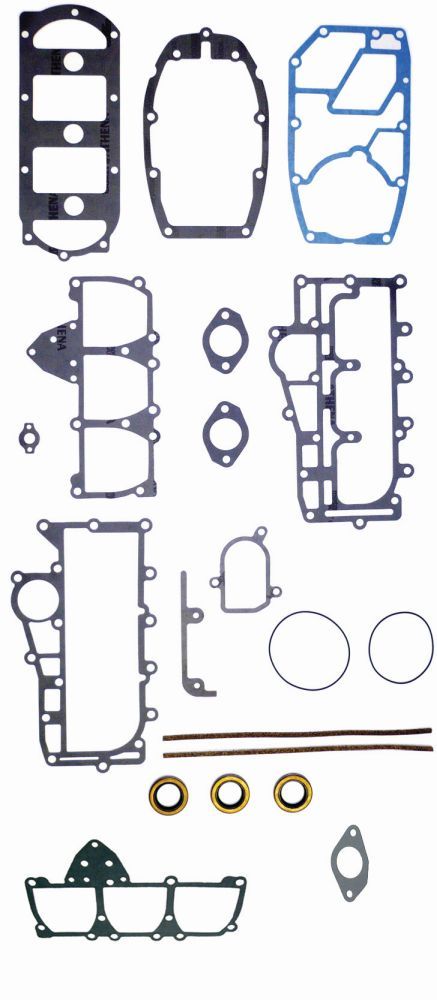 Load image into Gallery viewer, WSM Gasket Kit Powerhead For Mercury / Mariner 50 / 60 Hp 3 Cylinder 87-90
