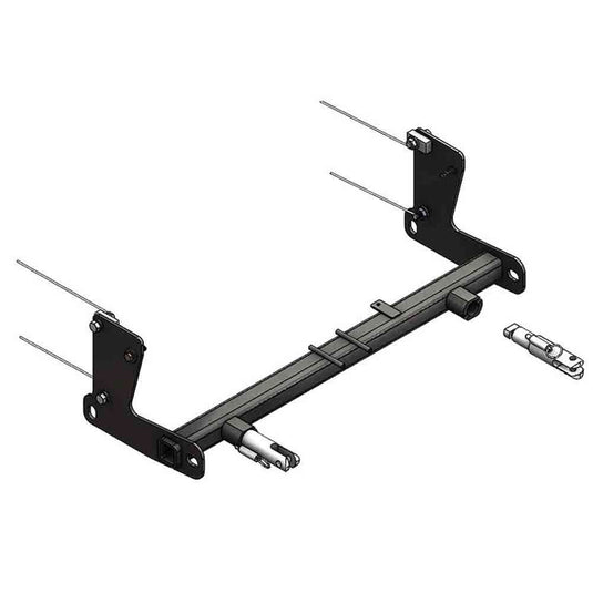 Blue Ox Avail Tow Bar (10,000 lbs. cap.) & Baseplate Combo fits Select Select Jeep Wrangler/Wrangler Unlimited (JL) (All Models w/Standard Bumper) (Includes 392 & 4XE), With Towed Vehicle Light Kit