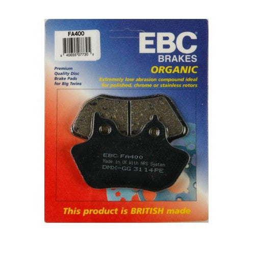 EBC Brake Pad Kit FA400 Harley-Davidson FLHT/FLHTI/FLHTCU-I/FLTR/FLTRI 2000-2007