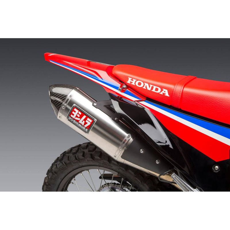 Load image into Gallery viewer, Yoshimura RS-4 Stainless Race Slip-On Exhaust with Carbon Fiber End Cap 123412D520
