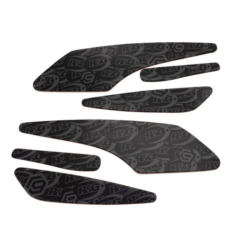 Load image into Gallery viewer, R&amp;G Racing Black Race Grips 6 Piece Kit For 2013-2018 MV Agusta F3 675
