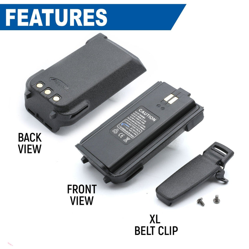 Load image into Gallery viewer, Rugged Radios High Capacity Battery for RDH-X / ABH7 Handheld Radio 3600mAh BAT-RDHX-XL
