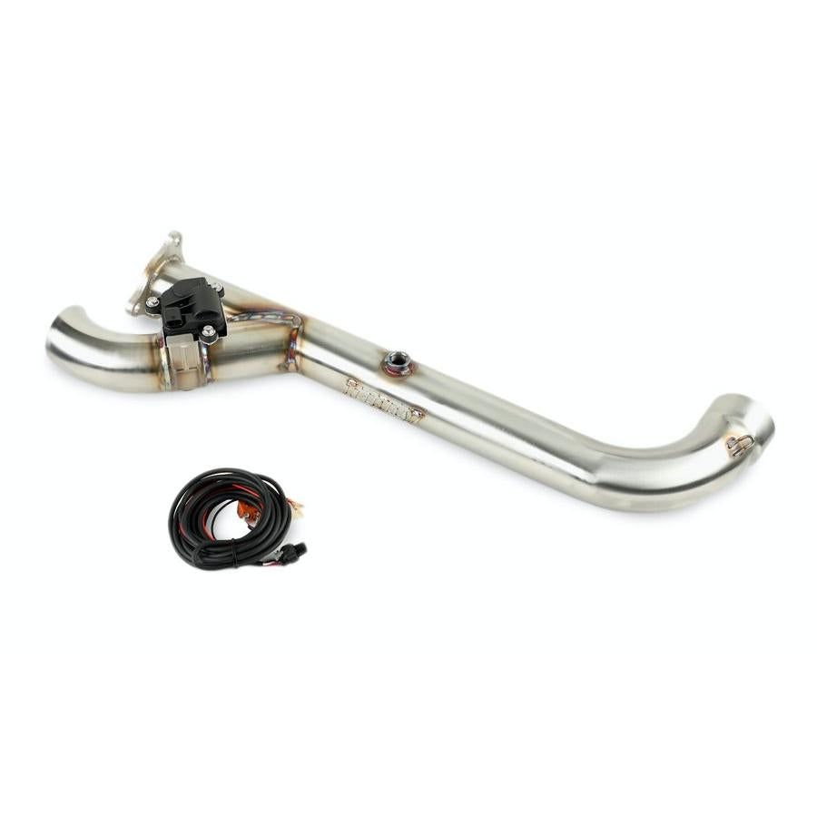 Trinity Racing Stage 5 Side Piece Header Pipe (With Electric Cut Out) TR-4179HP