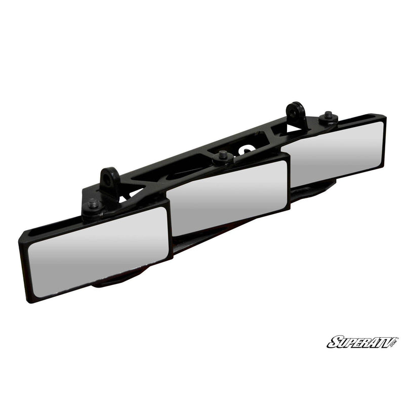 Load image into Gallery viewer, SuperATV 3 Panel Rear View Mirror with 1.75&quot; Clamps RVM-011-02
