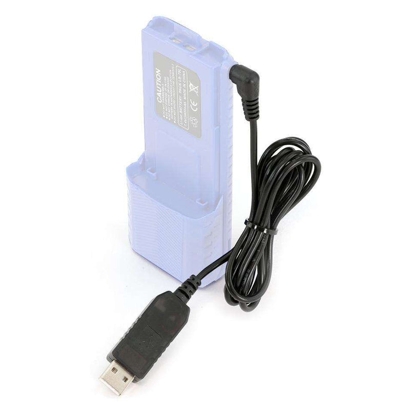 Load image into Gallery viewer, Rugged Radios GO FURTHER BUNDLE - for V3 and RH5R Handheld Radios - Long Range Antenna , XL Battery , and USB Charging Cable GOFURTHER-BUNDLE
