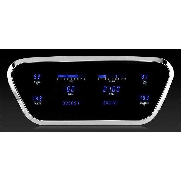 Load image into Gallery viewer, Dakota Digital 1953-1955 Ford F100 Series III Gauge Kit with Teal/Blue Display VFD3-53F-PU-O-Z
