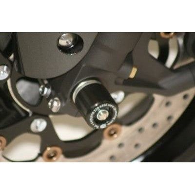 Load image into Gallery viewer, R&amp;G Racing Black Fork Protectors For 2008 Suzuki B-King ABS
