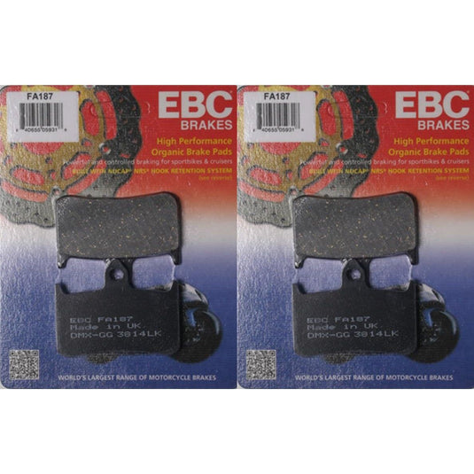 EBC Brake Pad Front Kit FA187 for Honda CB 1000 1994-1995
