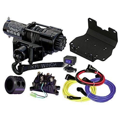 Load image into Gallery viewer, 2500 lb KFI Assault Winch Combo Kit Yamaha Grizzly and Kodiak 700 2016 NEW
