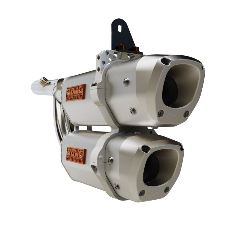 Load image into Gallery viewer, RJWC Dual Stacked APX Slip-On Exhaust For Can-Am Outlander G2 2012-2024
