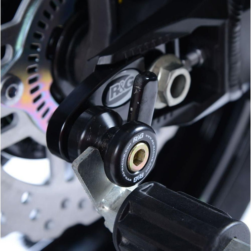 Load image into Gallery viewer, R&amp;G Racing Black Cotton Reels Offset CR0058BK
