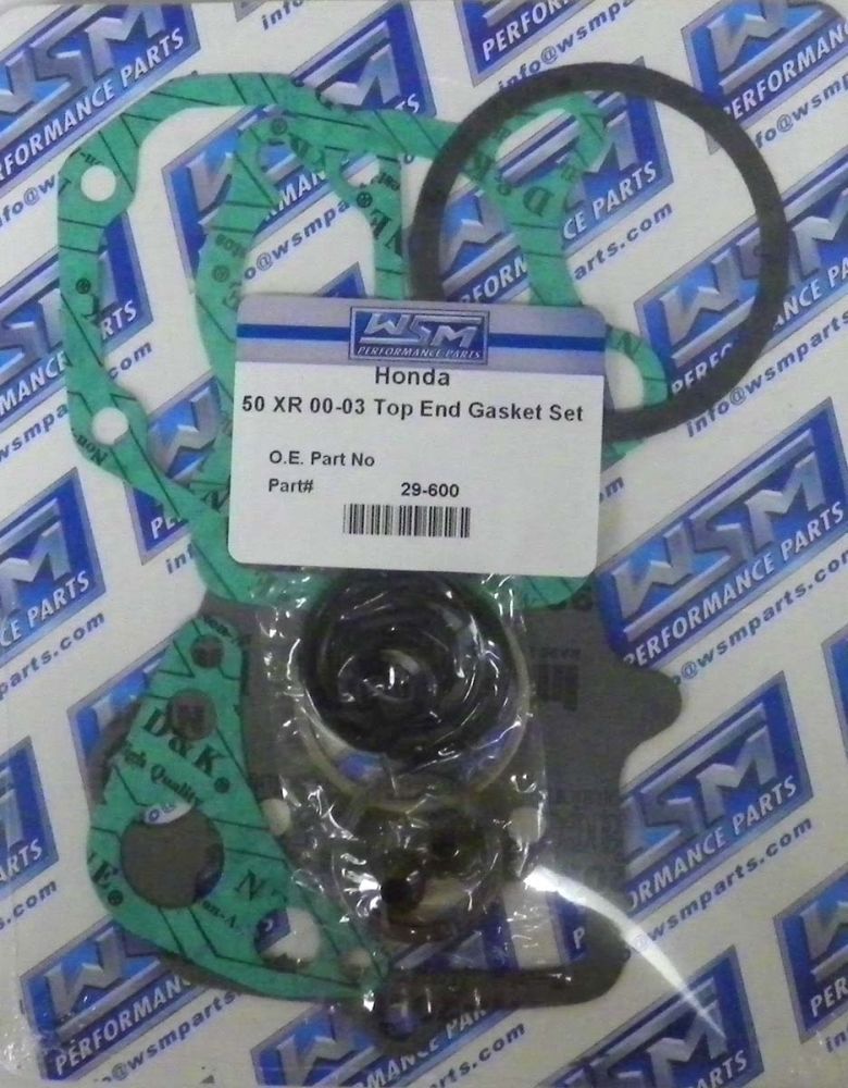 Load image into Gallery viewer, WSM Top End Gasket Kit For Honda 50 CRF-F / XR 00-21 29-600

