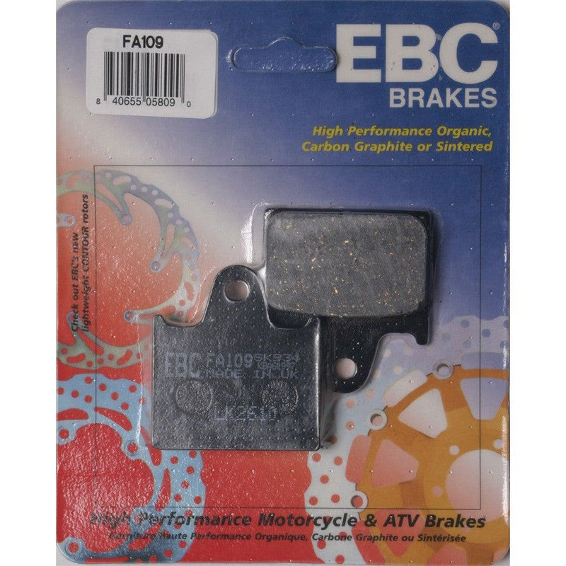Load image into Gallery viewer, EBC 1 Pair FA Series Organic Replacement Brake Pads MPN FA109
