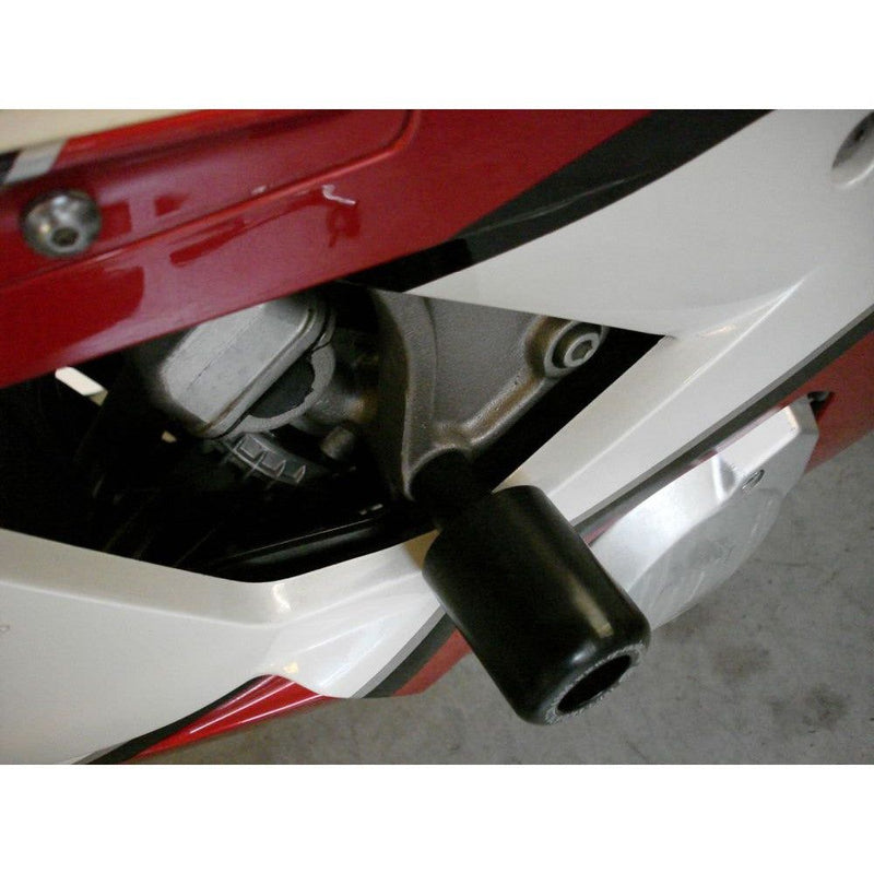 Load image into Gallery viewer, R&amp;G Racing Black Classic Style Crash Protectors For 1988-1990 Yamaha FZR400 RR

