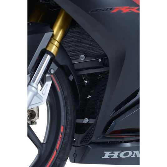 R&G Racing Titanium Downpipe Grill For 2017-2020 Honda CBR250RR DG0024TI