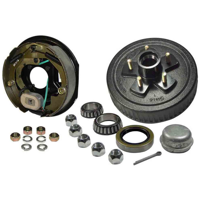 Load image into Gallery viewer, Brake Backing Plate-Hub Kit - Elec - 10 Inch
