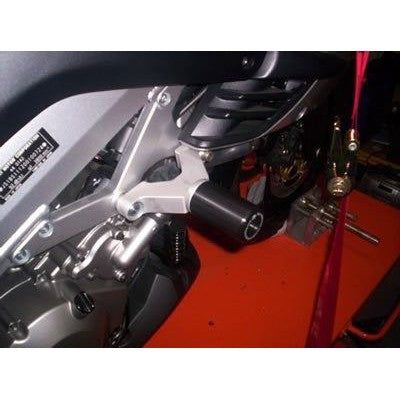 Load image into Gallery viewer, R&amp;G Racing Black Classic Style Crash Protectors For 2004-2006 Honda CB250 Hornet
